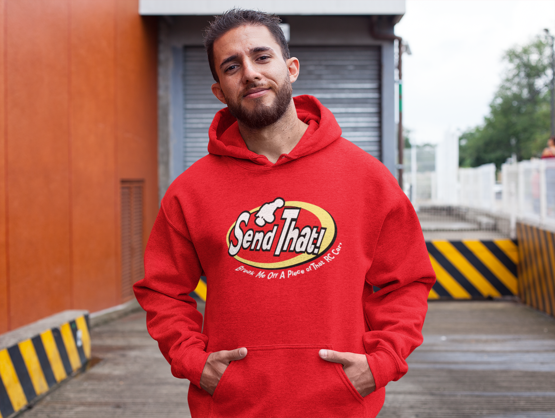 Send That (KitKat) RED Hoodie