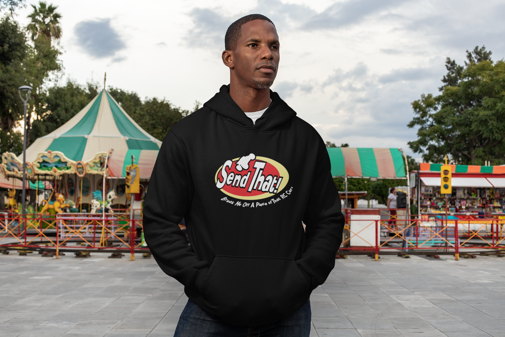 Send That (KitKat) Black Hoodie