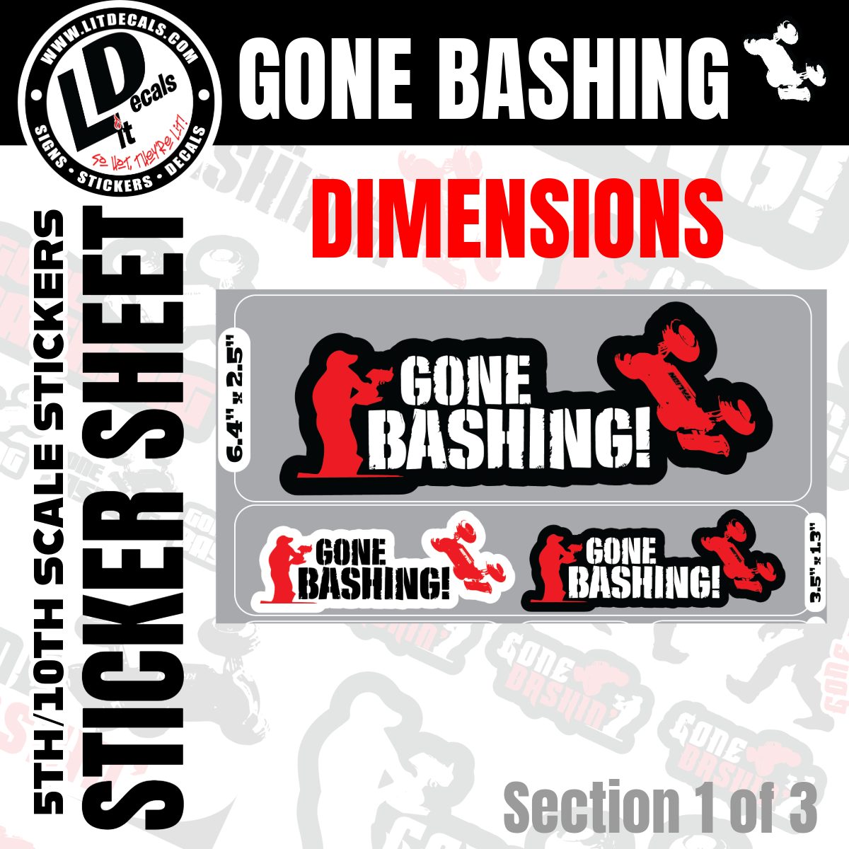 GONE BASHING SHEET-Section 1of3