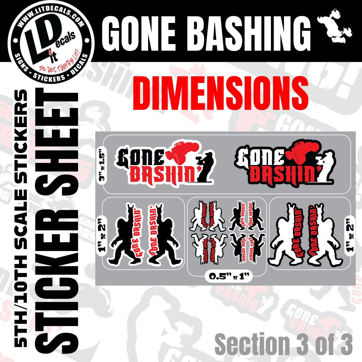 GONE BASHING SHEET-Section 3of3