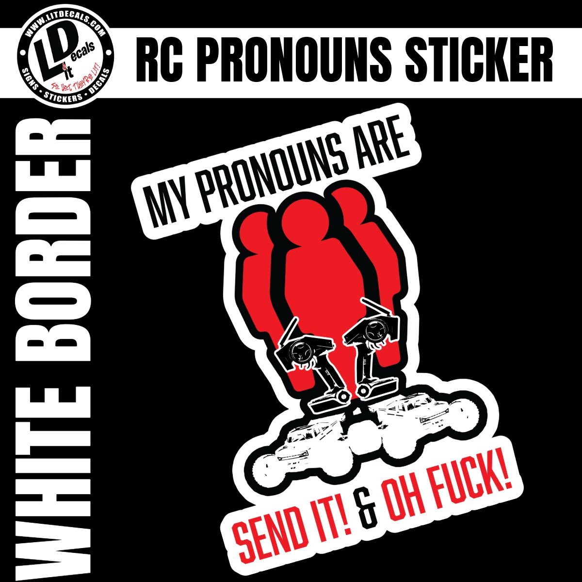 MY RC PRONOUNS (White Border)