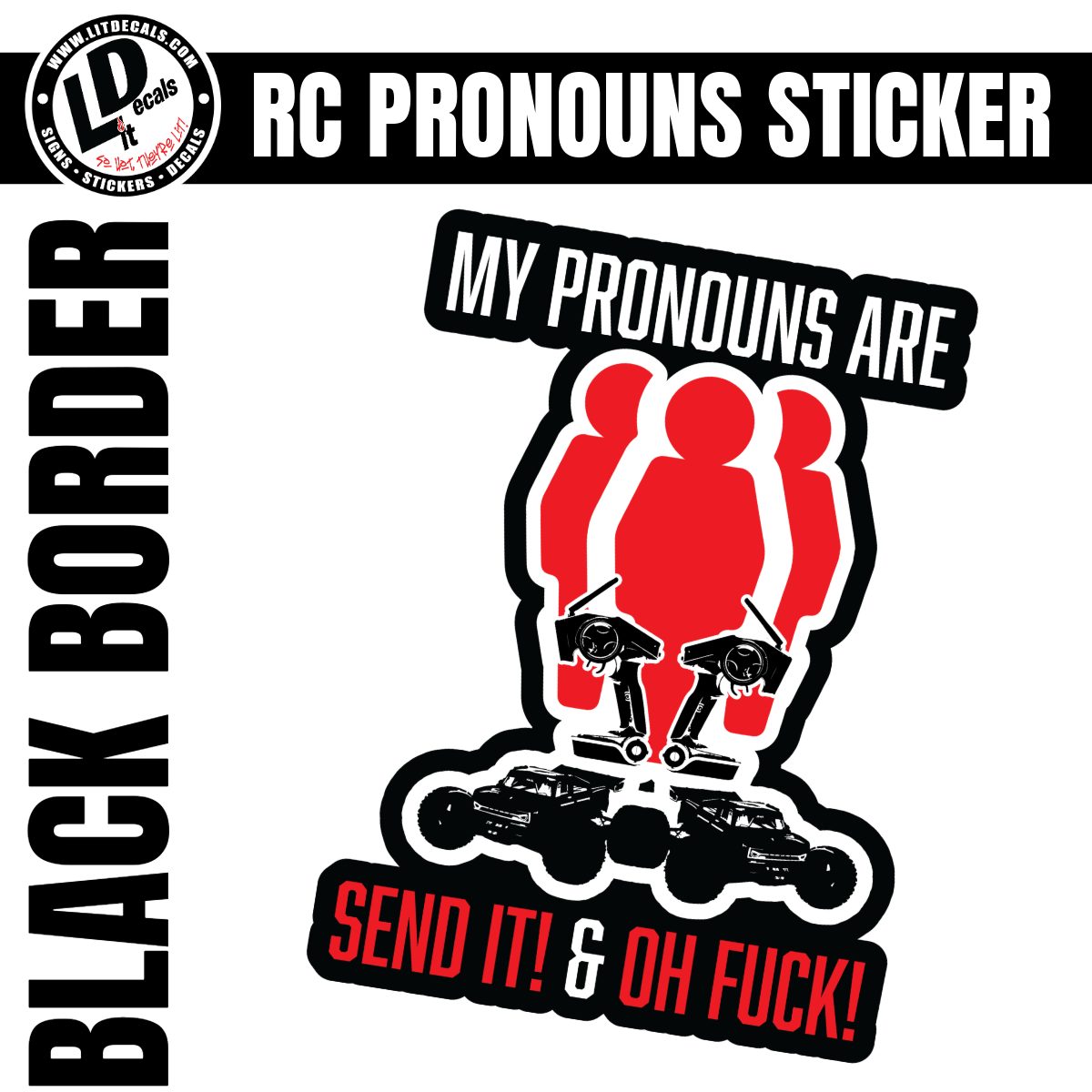 MY RC PRONOUNS (Black Border)