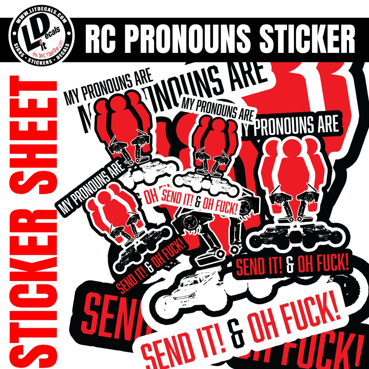 MY RC PRONOUNS (Sticker Sheet)