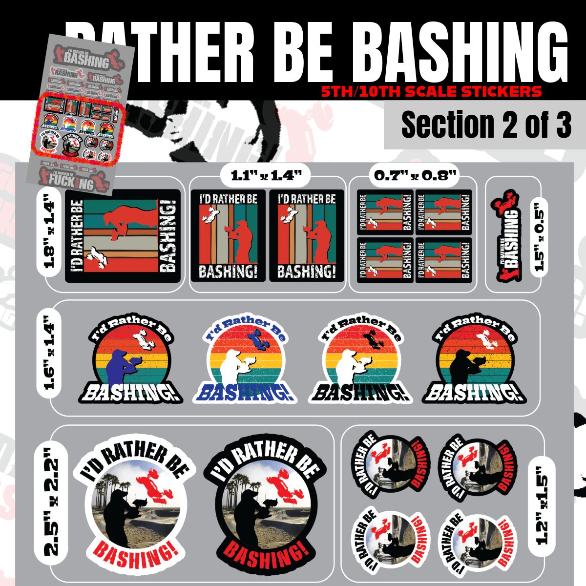 Rather Be BASHING (section 2 of 3)