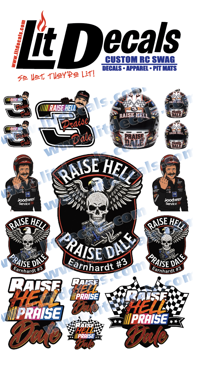 Raise Hell Sticker Sheet